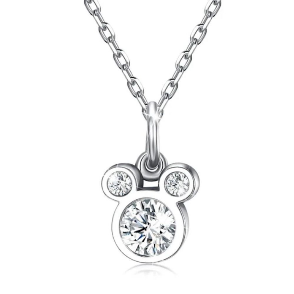 Mickey Mouse Gemstone Necklace - Picture 2 of 5